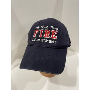 Nu-Fit Fitted Hat Men's Small Al Kut Iraq Fire Department 2007 Patriotic